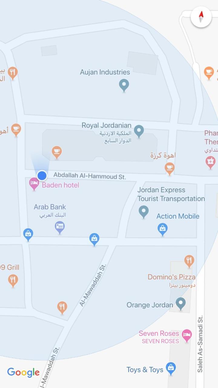 עמאן Baden Hotel Suites מראה חיצוני תמונה